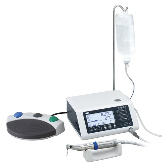 NSK Nakanishi Surgic Pro+ OPT-D - хирургический аппарат (физиодиспенсер) с разборным наконечником, с оптикой и с функцией записи данных на USB носитель<span> (Япония)</span> — МедиМакс