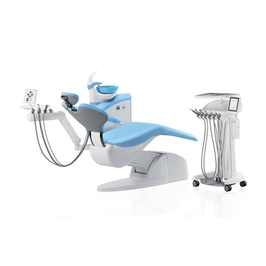 Diplomat Dental Lux DL320 - стоматологическая установка с нижней подачей инструментов, с креслом DE 20 (1 положение)<span> (Словакия)</span> — МедиМакс
