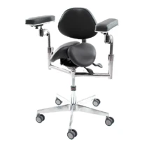 MedErgoStuhle MedErgo-783 Элит Экспорт - стул микроскописта, цвет чёрный 150-1195<span> (Россия)</span>