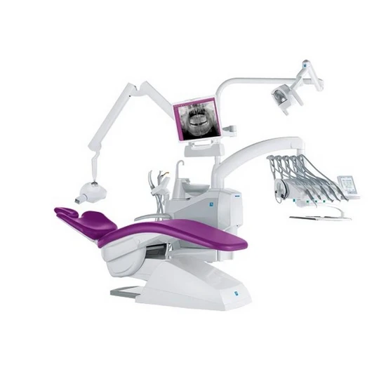 Stern Weber S300 Continental - стоматологическая установка с верхней подачей инструментов<span> (Италия)</span> — МедиМакс