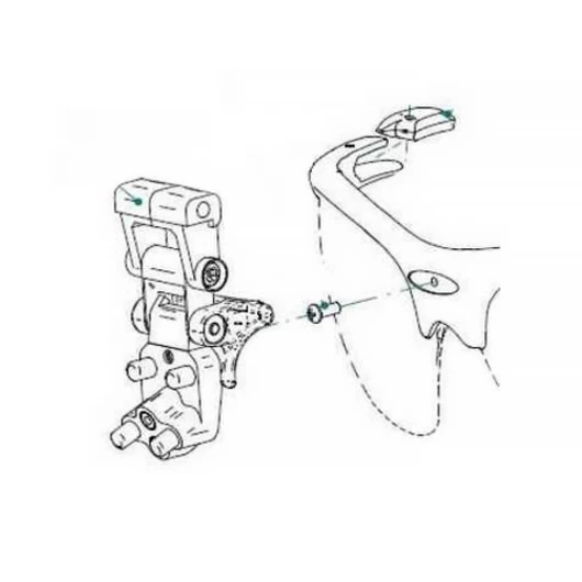 S-FRAME - оправа с креплением I-View для S-Frame HR 2,5х420<span> (Германия)</span> — МедиМакс