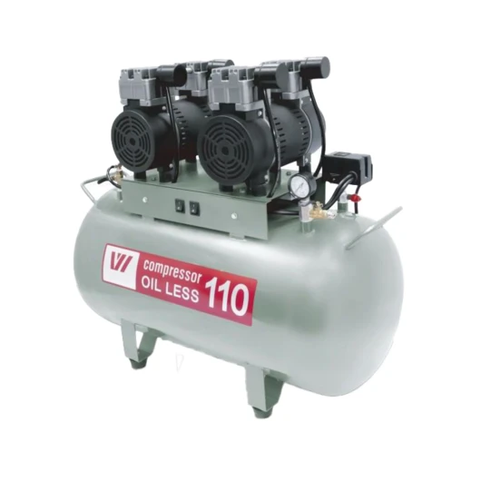 WuerWei W-608 - безмасляный компрессор для 3-х стоматологических установок с ресивером 110 л (260 л/мин)<span> (Китай)</span> — МедиМакс