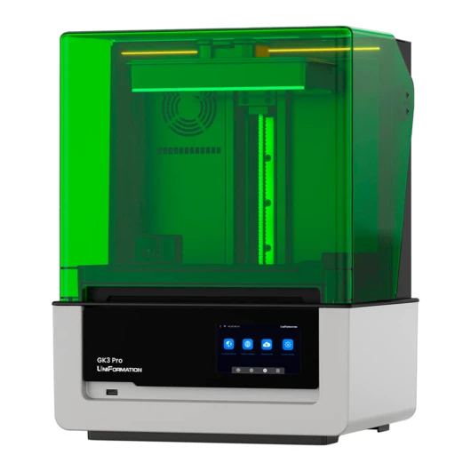 UniFormation GK3 Pro - фотополимерный 3D принтер, технология UV LCD, объём рабочей зоны 211 x 118 x 240 мм<span> (Китай)</span> — МедиМакс