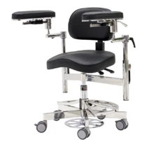 MedErgoStuhle Тронус C-200 MedErgo-692 - стул микроскописта, цвет чёрный 150-1195<span> (Россия)</span>