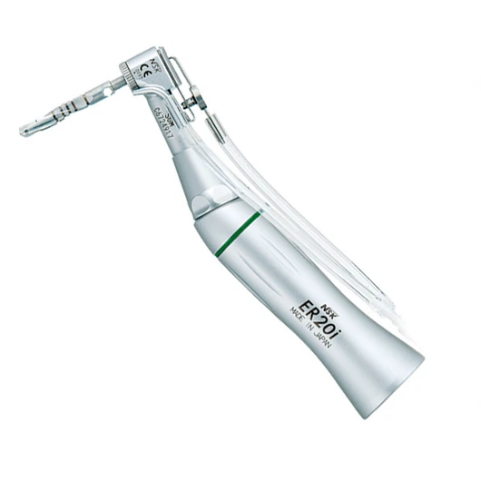 NSK Nakanishi SGM-ER20i - наконечник угловой с миниголовкой, с фиксатором, с охлаждением через бор, 20:1<span> (Япония)</span> — МедиМакс