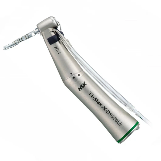 NSK Nakanishi Ti-Max X-DSG20Lh - разборный хирургический наконечник с оптикой с шестигранной системой зажима бора, 20:1<span> (Япония)</span> — МедиМакс