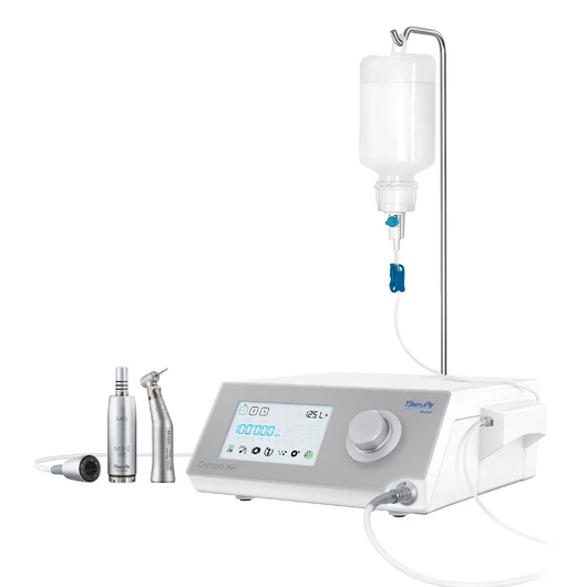 Bien-Air Chiropro Plus 3rd Gen - система для имплантологии и хирургии (физиодиспенсер), с угловым наконечником Micro-Series CA 1:2.5 L, с подсветкой<span> (Швейцария)</span> — МедиМакс