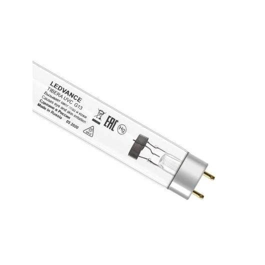 Лампа TIBERA UVC T8 15W G13 LEDVANCE, бактерицидная — МедиМакс